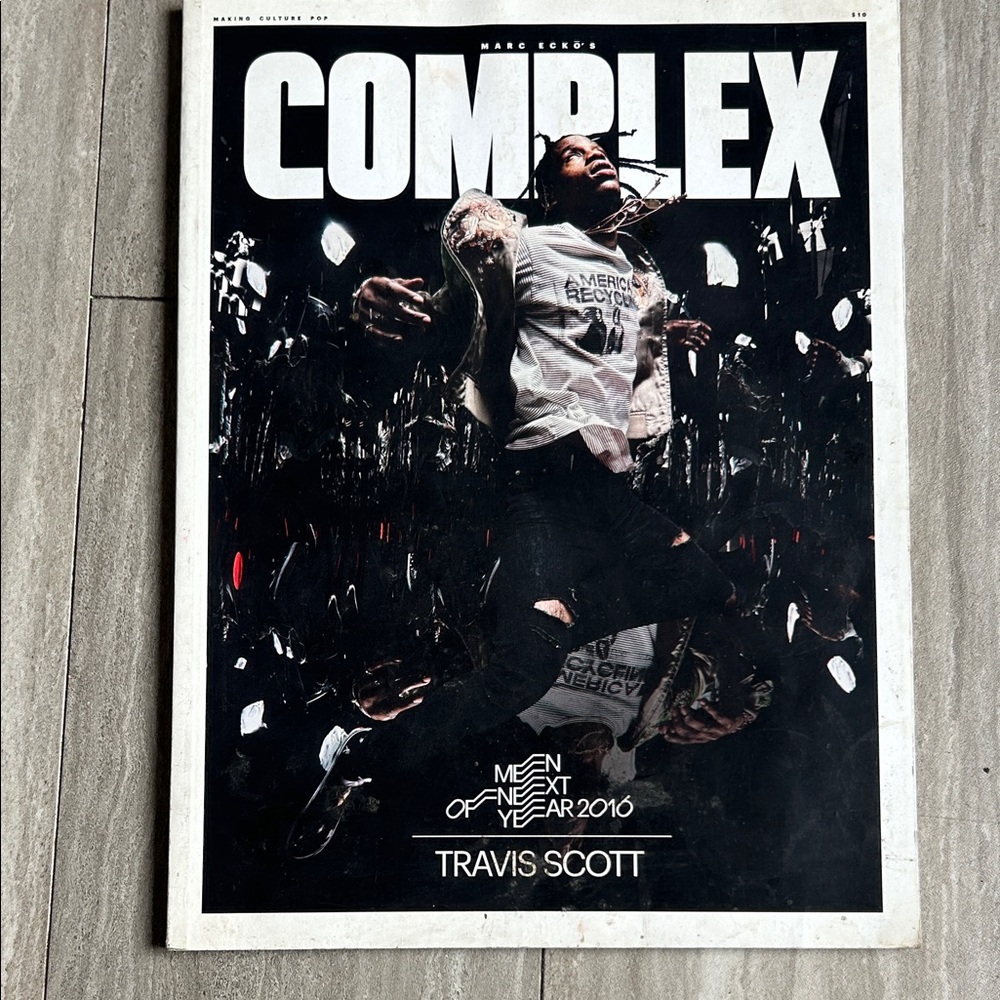 Limited edition Travis Scott & Zendaya Complex Magazine Art Print